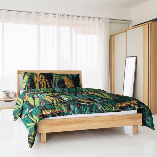 Luxury Exotic Print Bedding Set - HappyKidMart