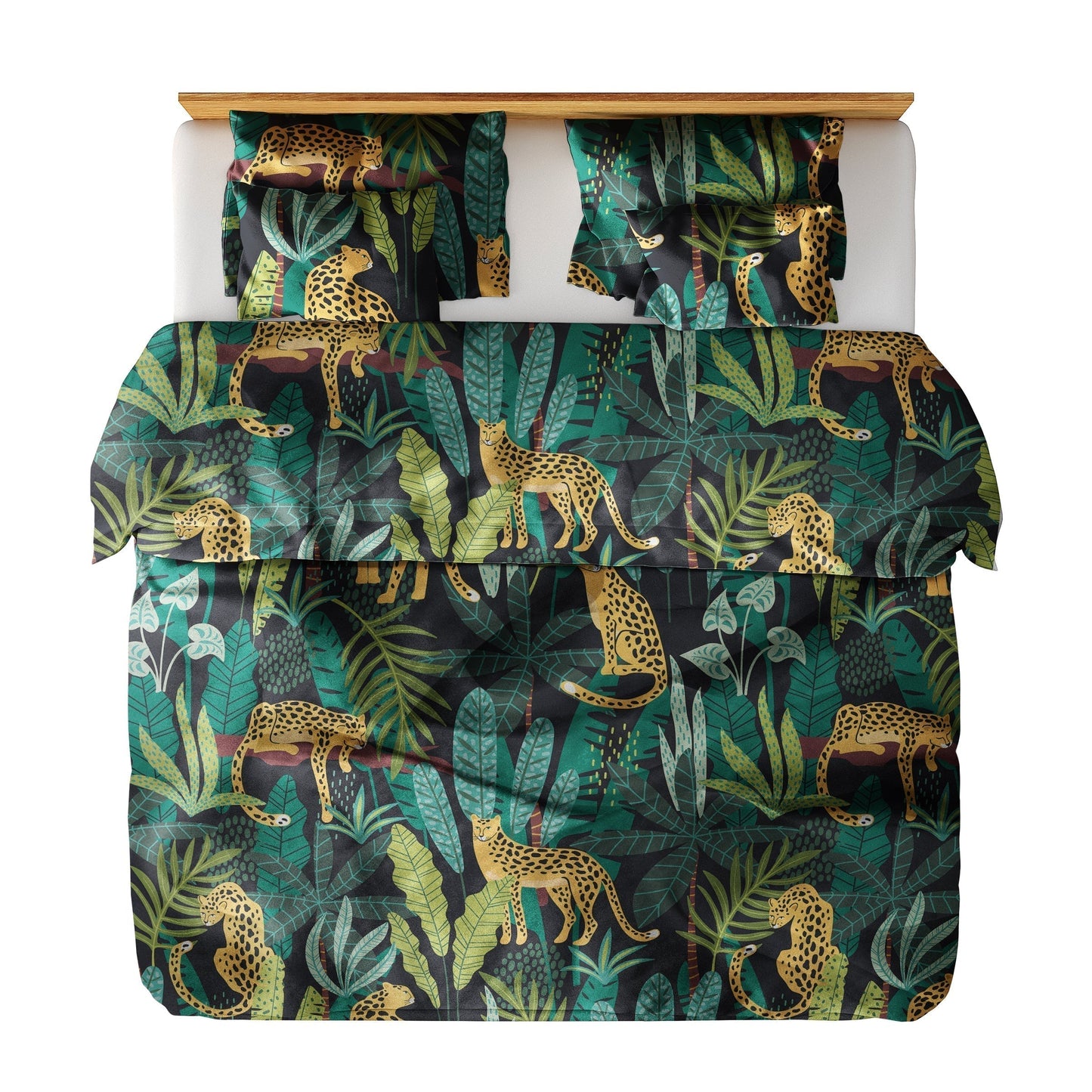 Luxury Exotic Print Bedding Set