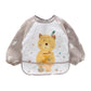 Baby Waterproof Long Sleeve Feeding Bib 