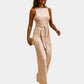 Glittering Red Night Jumpsuit