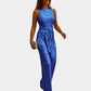 Glittering Red Night Jumpsuit