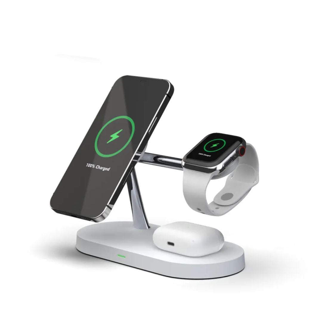 Fast 3-in-1 Wireless Phone Charging Dock - HappyKidMart
