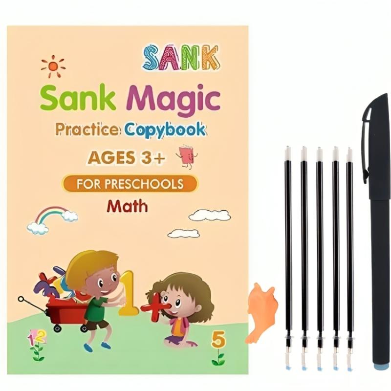 Magic Copy Montessori Book Free Wiping