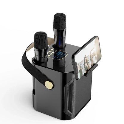 Portable Karaoke System | Wireless Mics With Surround Sound