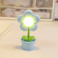 Pretty Pink Flower Desk Lamp