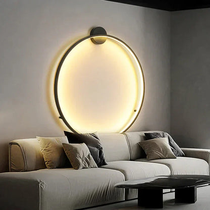 Simple Round LED Wall Lamp