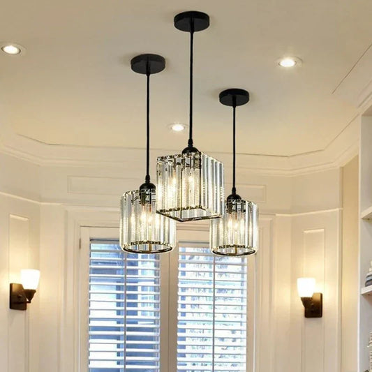 Luxurious Glass Drop Ceiling Lamp - HappyKidMart