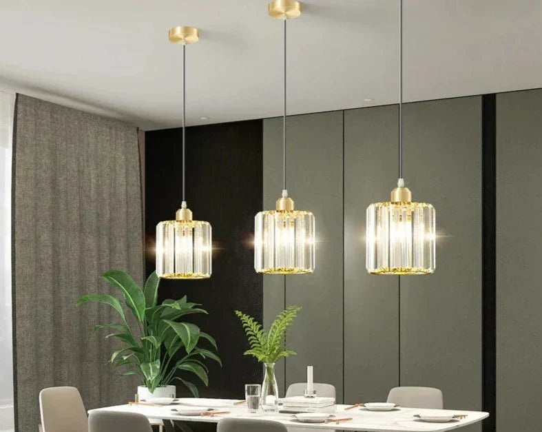 Luxurious Glass Drop Ceiling Lamp