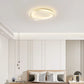 Stylish Gold Oval LED Ceiling Lamp
