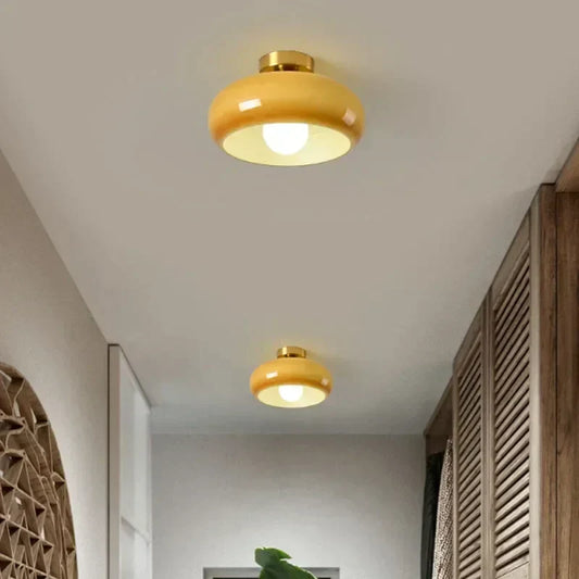 Sleek Glass Pendant LED Light - HappyKidMart