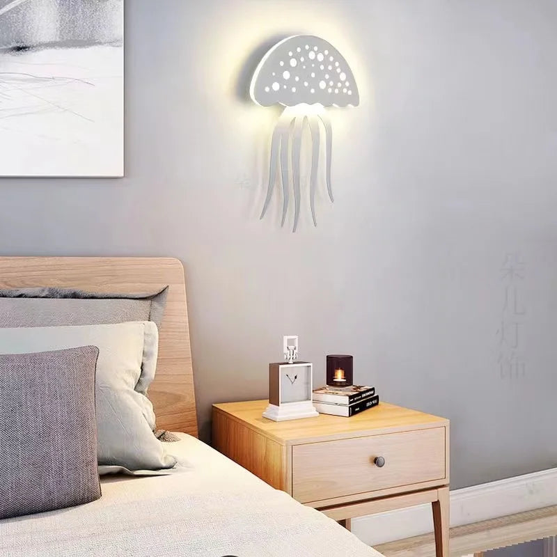 Colorful Sea Glass LED Wall Lamp