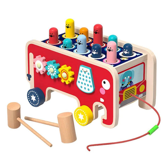 Baby Whack-A-Mole Montessori Wooden Toy