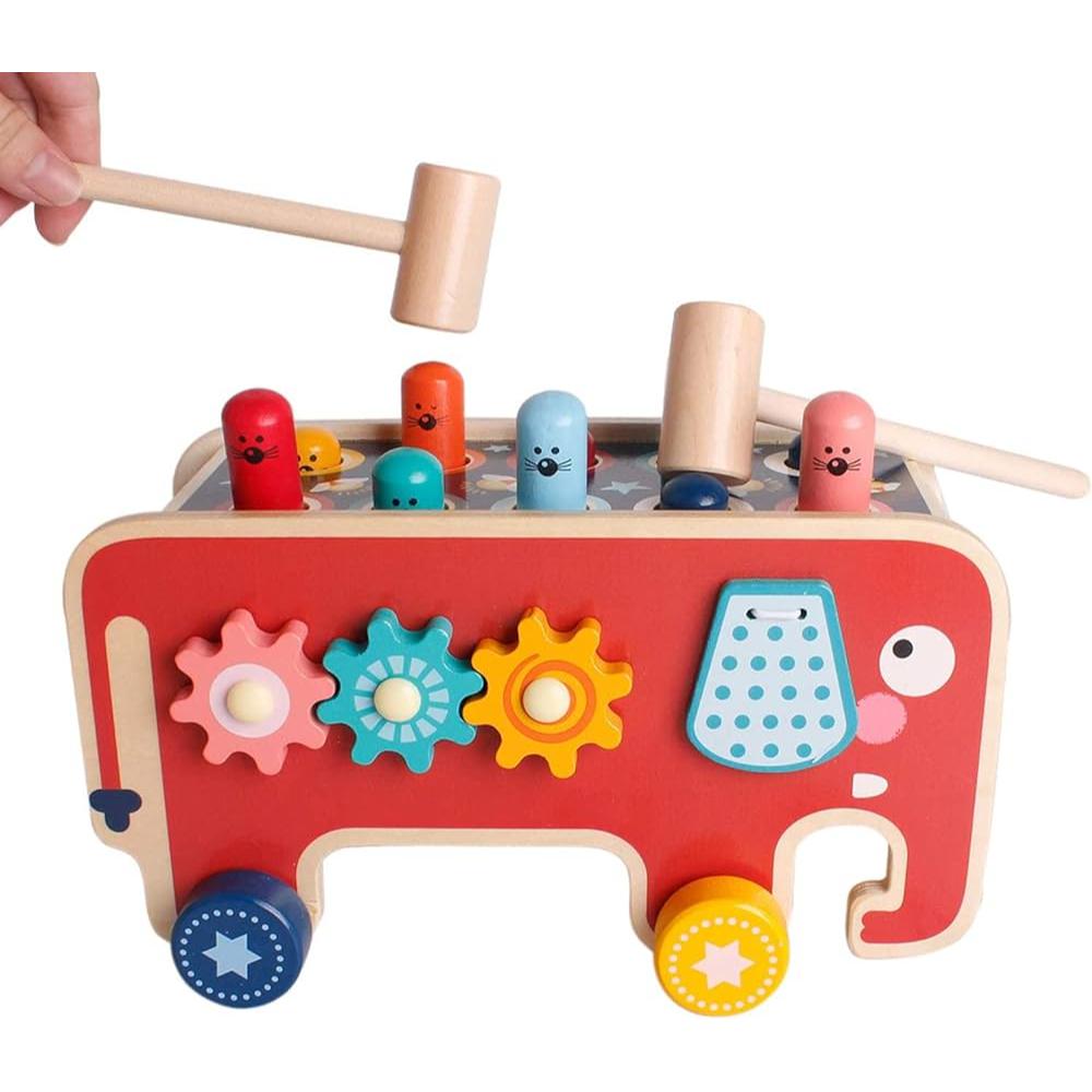 Baby Whack-A-Mole Montessori Wooden Toy