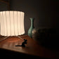 Contemporary White Tripod Table Light