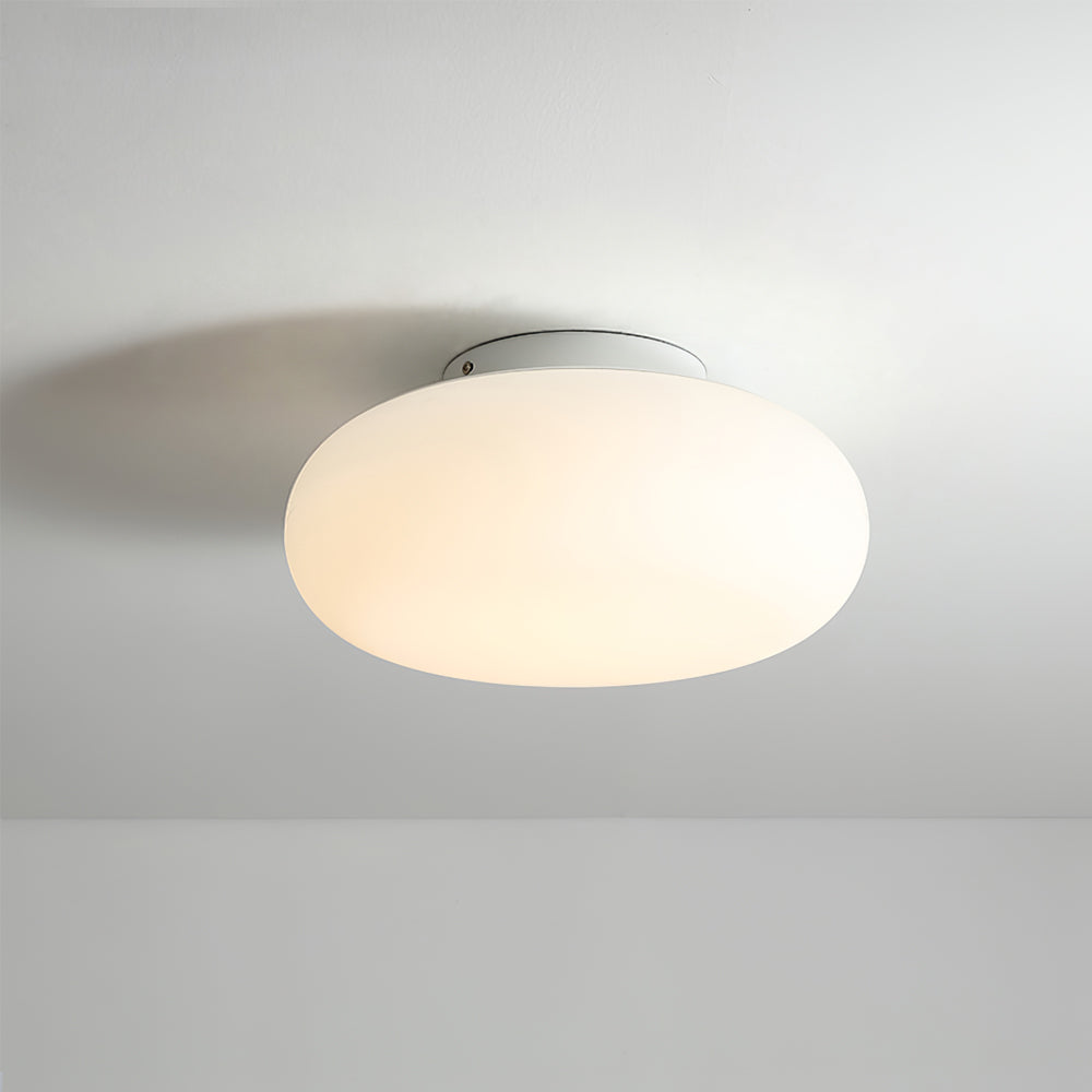 Stylish White LED Overhead Light Fixture