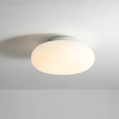 Stylish White LED Overhead Light Fixture