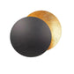 Luxury Solar Wall Lamp | Gold Finish Metal Design