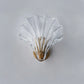 Beachy Glass Wall Light | Seashell Style Sconce