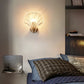 Beachy Glass Wall Light | Seashell Style Sconce - HappyKidMart