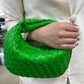 Braided Leather Tote Bag | Woven Pattern Style