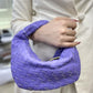Braided Leather Tote Bag | Woven Pattern Style