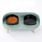 Easy Clean Raised Pet Bowl Set