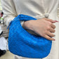 Braided Leather Tote Bag | Woven Pattern Style