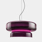 Vintage Glass Hanging Light | Classic Brown Lamp Shade