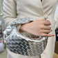 Braided Leather Tote Bag | Woven Pattern Style