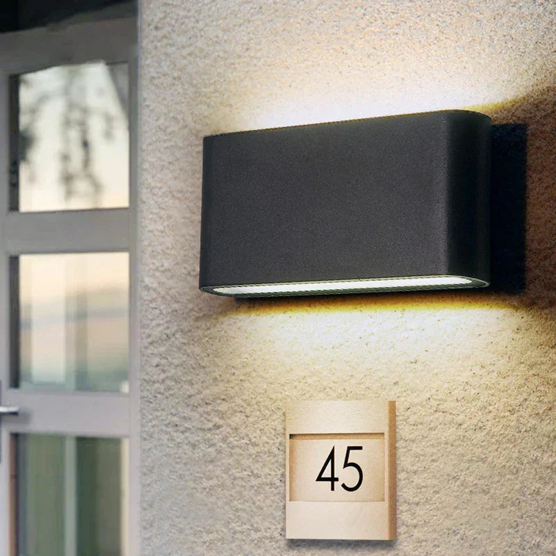 Stylish Waterproof Outdoor LED Wall Lamp - HappyKidMart