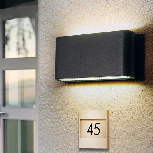 Stylish Waterproof Outdoor LED Wall Lamp - HappyKidMart