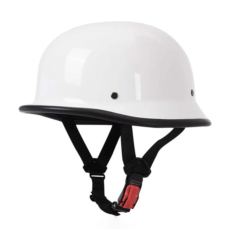 Vintage Bike Open Face Helmet