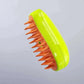 Gentle Pet Hair Brush with Soft Bristles