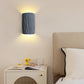 Stylish Glass Wall Lamp with Soft Shade