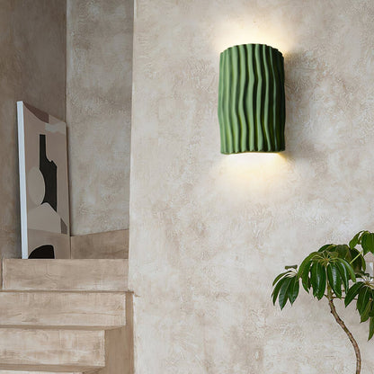 Stylish Glass Wall Lamp with Soft Shade