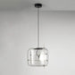 Stylish Glass Hanging Light | Dark Cube Shade