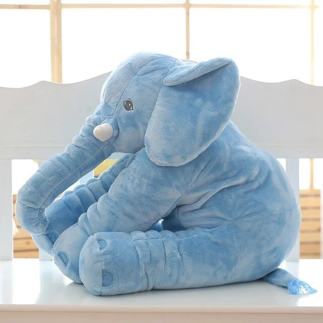 Cuddly Elephant Cushion | Cozy Baby Pillow