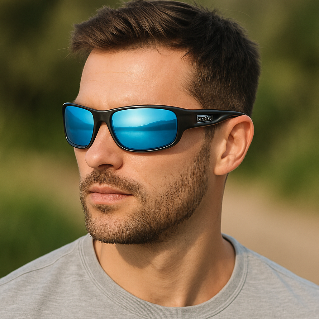 Trendy Polarized Sports Sunglasses UV Protection