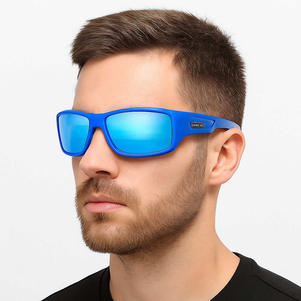 Trendy Polarized Sports Sunglasses UV Protection
