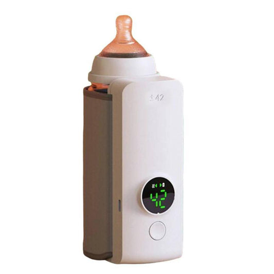 Rechargeable Portable Bottle Warmer with Temperature