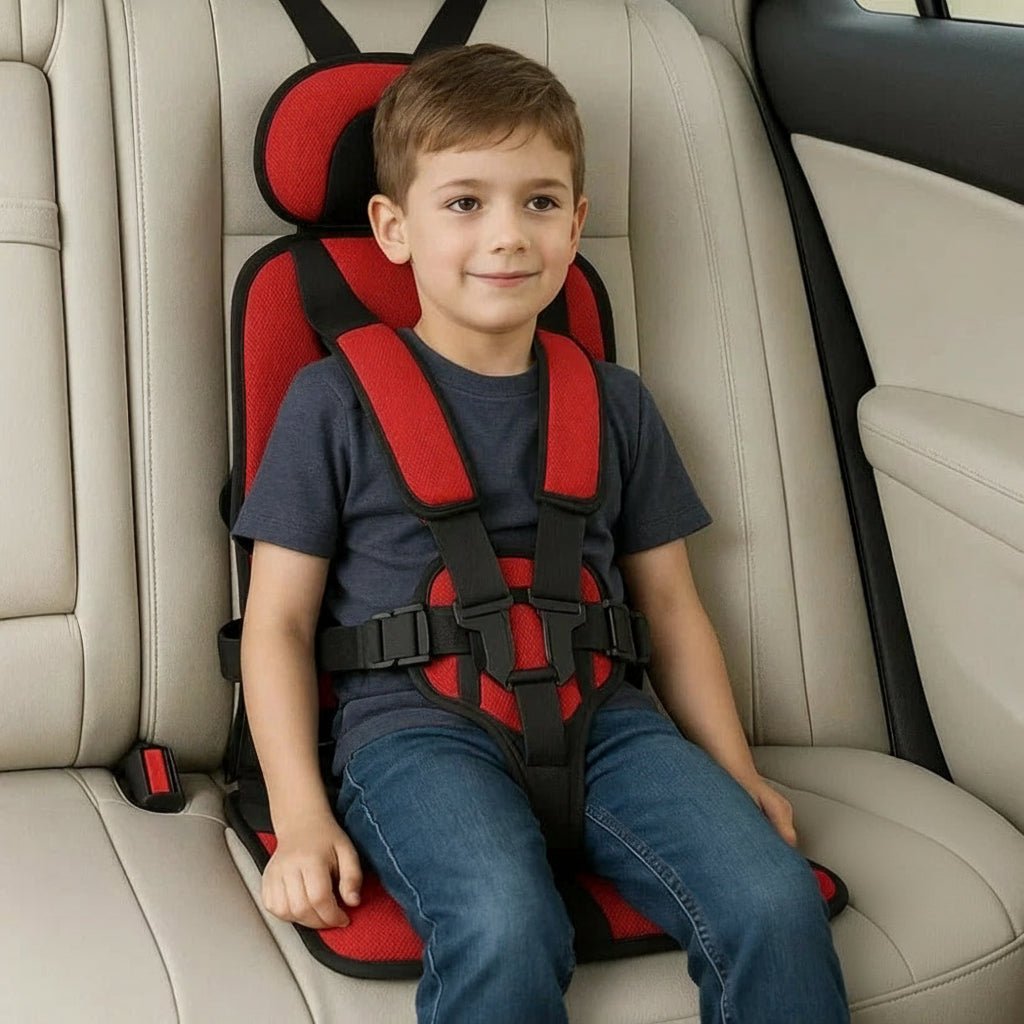 Compact Child Car Booster Seat for Travel Safety