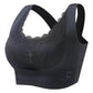 Comfortable Sports Bra | Leaf Print Design