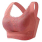 Comfortable Sports Bra | Leaf Print Design