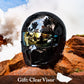 Classic Black Full Face Motorcycle Helmet
