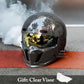 Classic Black Full Face Motorcycle Helmet