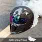 Classic Black Full Face Motorcycle Helmet