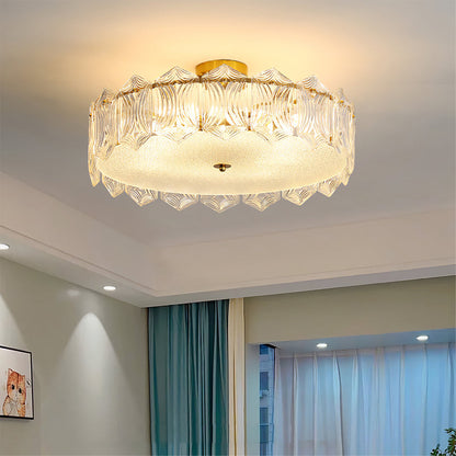 Vintage Glass Pendant Ceiling Light