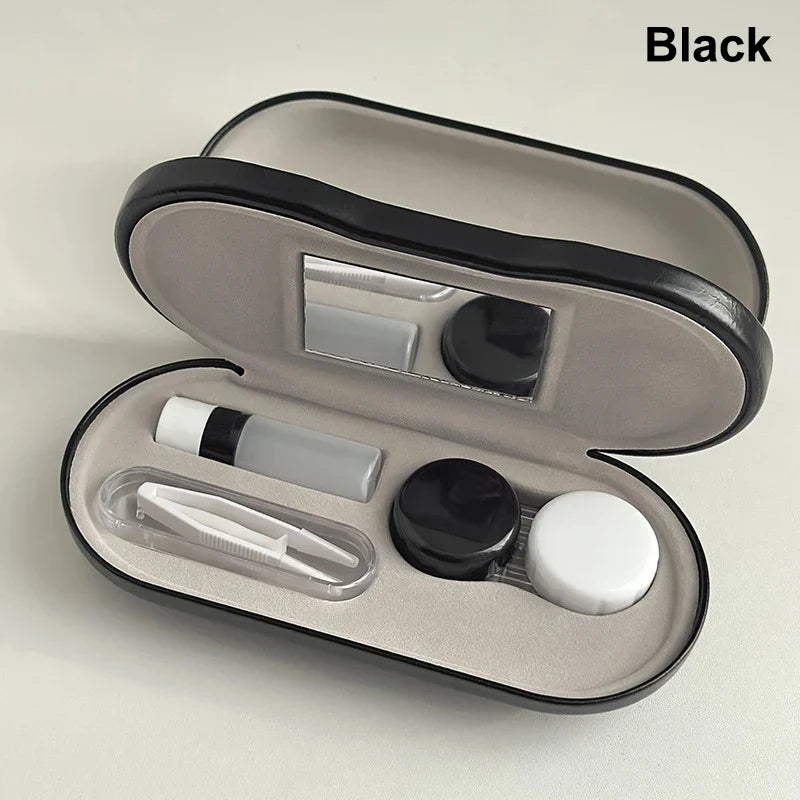 Protective Eyeglass Case with Lens Holder
