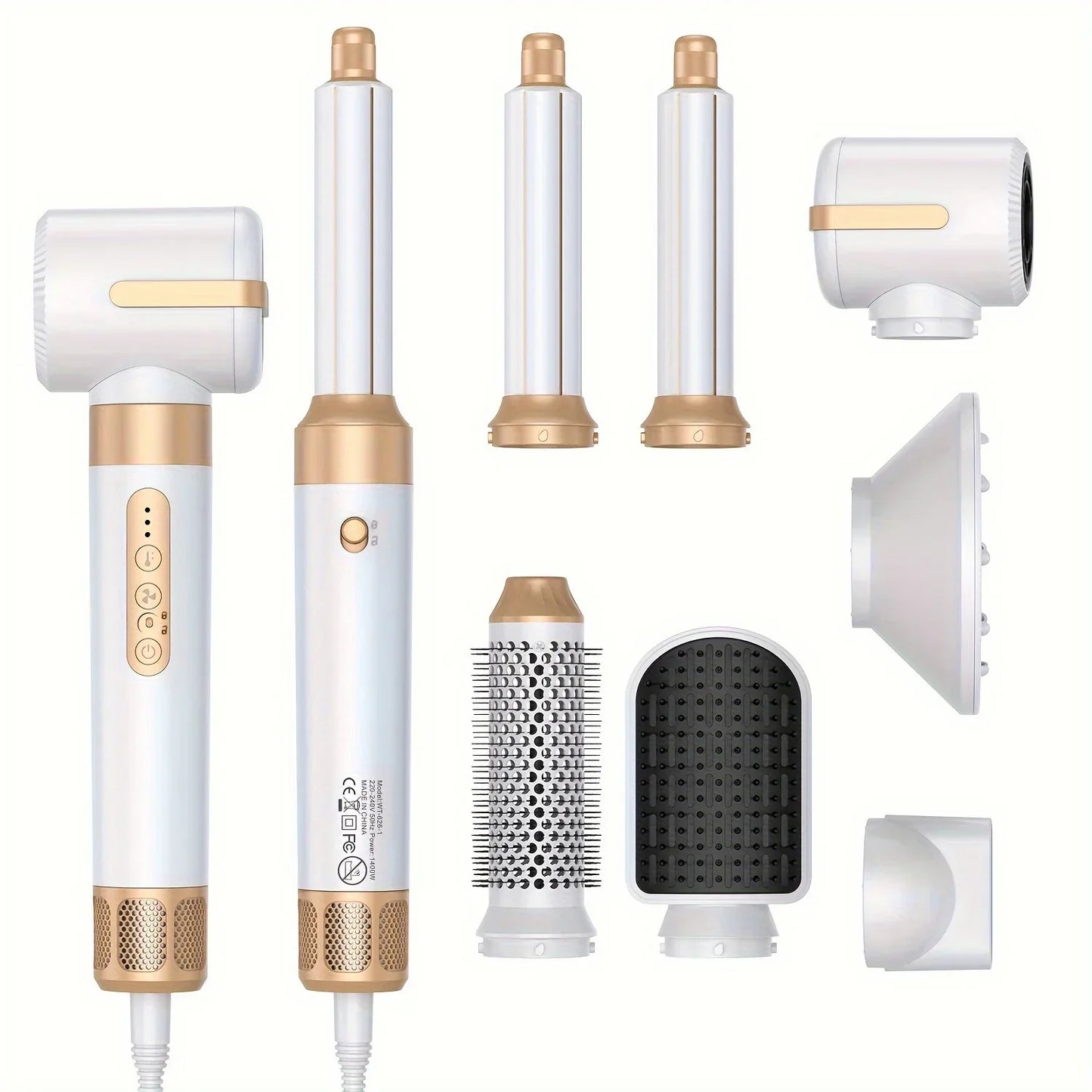Advanced 7-in-1 Hair Styling Dryer Kit - HappyKidMart