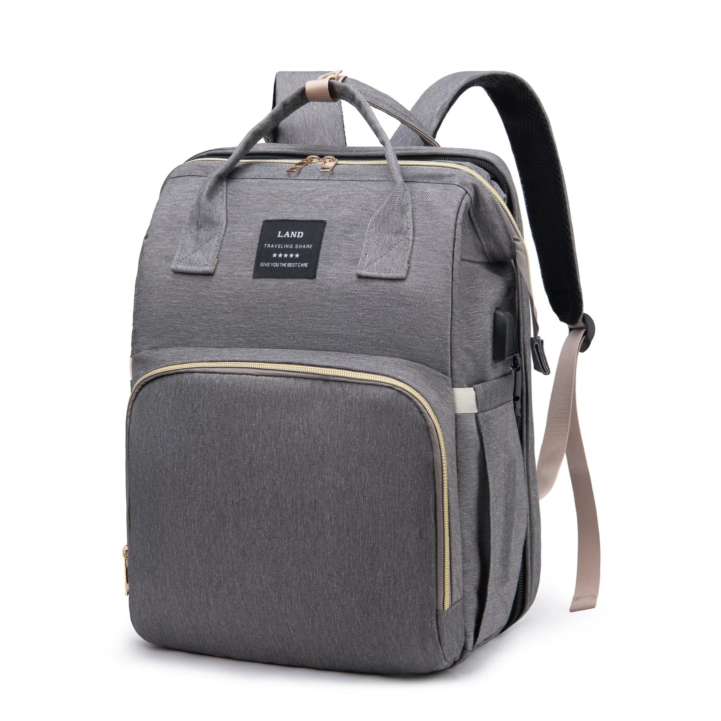 Practical Diaper Bag | Compact Travel Stroller Bassinet